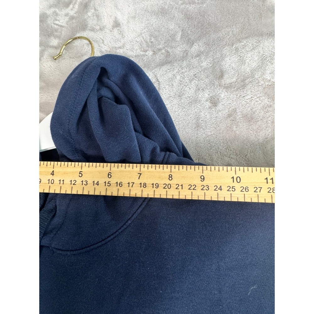 Jordan Marauders Lacrosse Sleeveless‎ Hoodie Mens M Blue Pullover - Picture 4 of 8